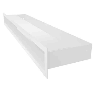 REJILLA APAISADA OPACA LUFT 60 CM X 6 CM BLANCA 