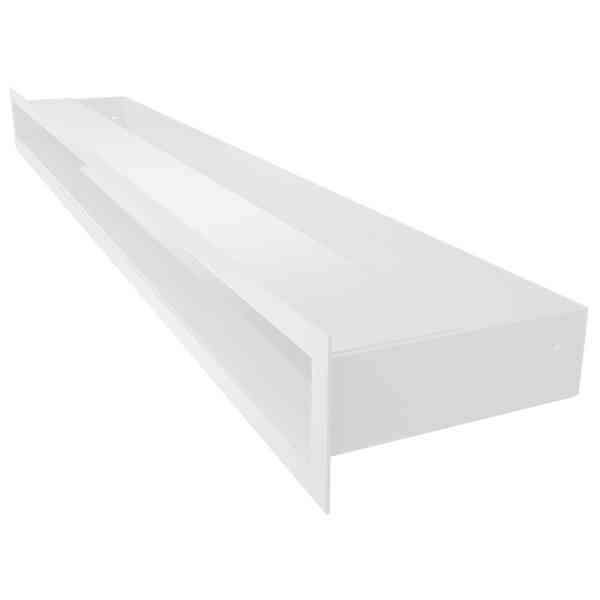 REJILLA APAISADA OPACA LUFT 80 CM X 6 CM BLANCA (Kratki)