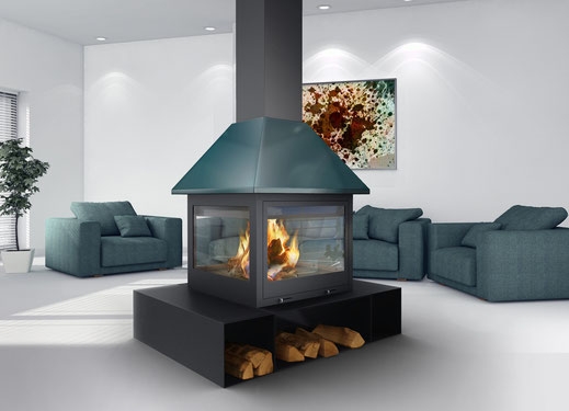 Chimenea Central Sandra (TRAFORART)