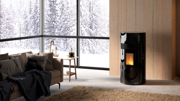 Estufa Pellet Round (DIELLE)