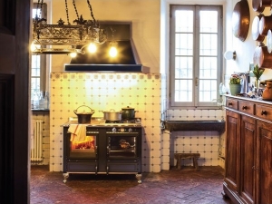 Cocina calefactora Rustica 120 LGE (Corradi)