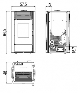 Estufa Pellet KRISS (CADEL)