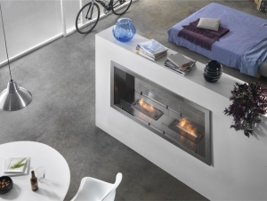 Chimenea a Etanol BI-SIDE HORIZONAL 130 (Horus)