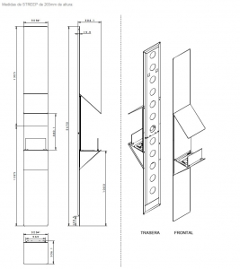 Chimenea a Etanol STREEP (Horus)