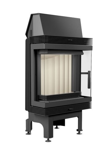 Hogar BLANKA 8 kW - PUERTA FRONTAL Y VISTA 3 CARAS (kratki)