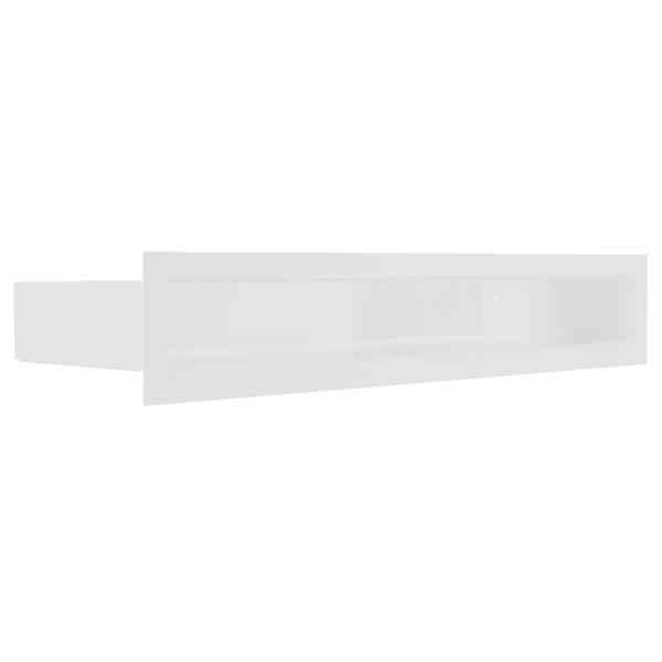 REJILLA APAISADA OPACA LUFT 40 CM X 6 CM BLANCA (Kratki)