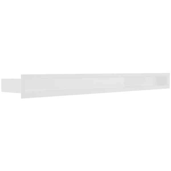 REJILLA APAISADA OPACA LUFT 80 CM X 6 CM BLANCA (Kratki)